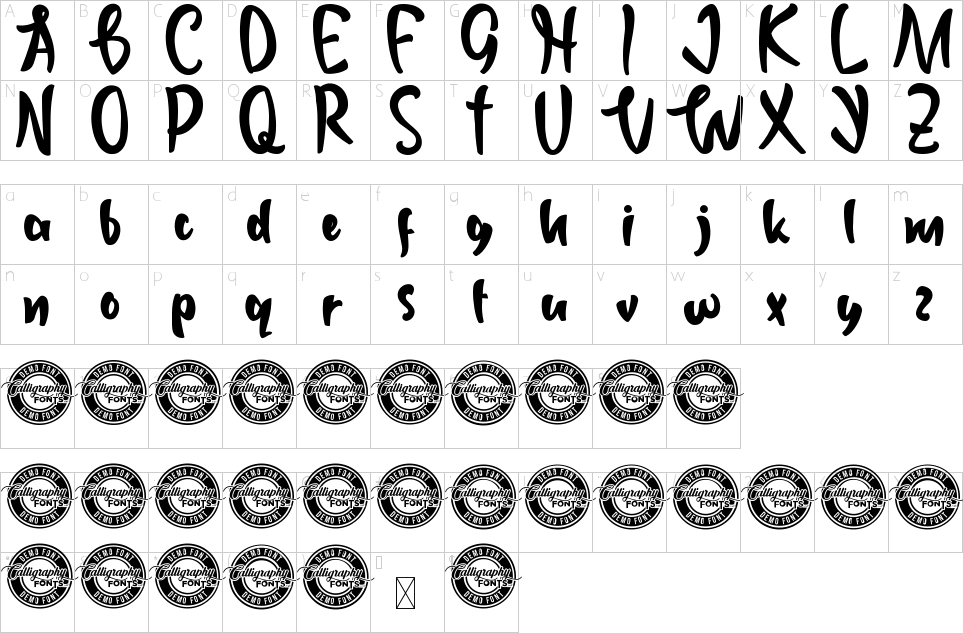 Character Map What True Font